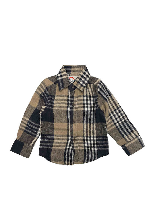 Joyce Kinder Hemd Langarm Blue