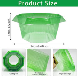 Anti-Schneckenringe Set 20 Stück Ø 24cm Wiederverwendbar Grüne