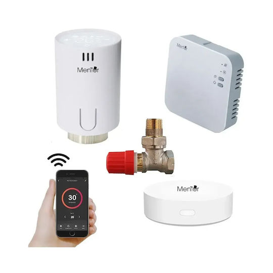 Electronică Valvă termostatică pentru radiatoare cu Wi-Fi pentru un site de comerț electronic pentru încălzirea corpului 1buc