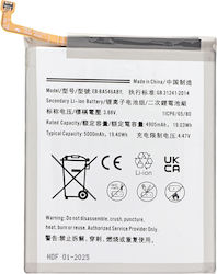 Clappio Replacement Battery Galaxy A54 A35 A34 Li-ion 5000mah Grey