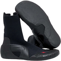 Rip Curl Unisex Omega 3mm Round Toe Zip Black 122msa-0090