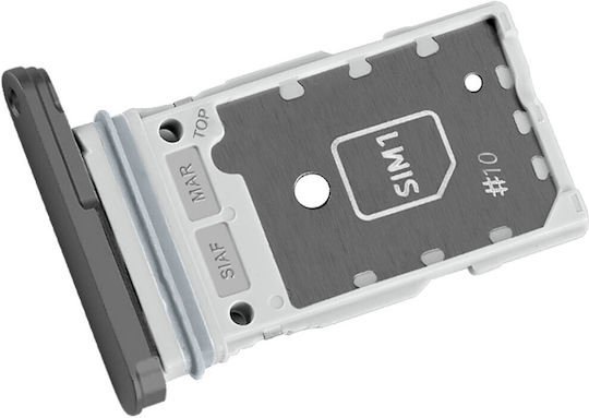 Samsung Dual Nano SIM Card Tray Galaxy S23 S23 Plus Original Part Silver