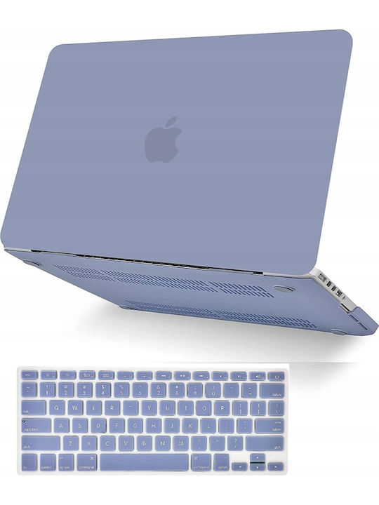 Schützende Hülle für Macbook Pro 14" M1 A2442 Lavendelfarbene Tastaturabdeckung