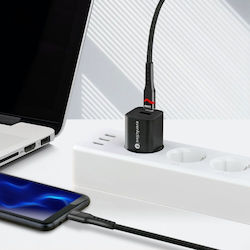everActive USB 2.0 USB-C male - USB-C 240W 1m (CBB-1PDRS) everActive USB 2.0 USB-C male - USB-C 240W 1m (CBB-1PDRS)