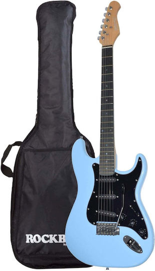 Memphis Stm 33 Blau Elektrische Gitarre E-Gitarren Set