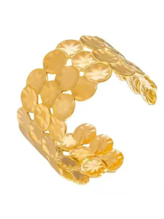 Damen Armband mit Design Mutti aus Stahl Vergoldet