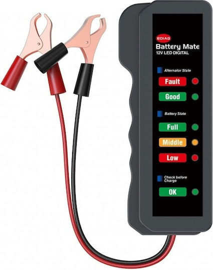 Car Battery Alternator Tester Direct Battery Connection 12v Easy To Use