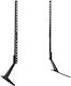 DM Pro DM-2375S Επιτραπέζια Βάση Τηλεόρασης έως 75" και 40kg Μαύρο
