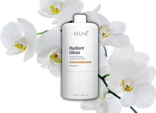 Keune Radiant Gloss Σαμπουάν Αναδόμησης/Θρέψης & Ενυδάτωσης 1000ml