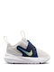 Team Hustle D 12 Kids Sports Shoes Running with Hoop & Loop Closure White