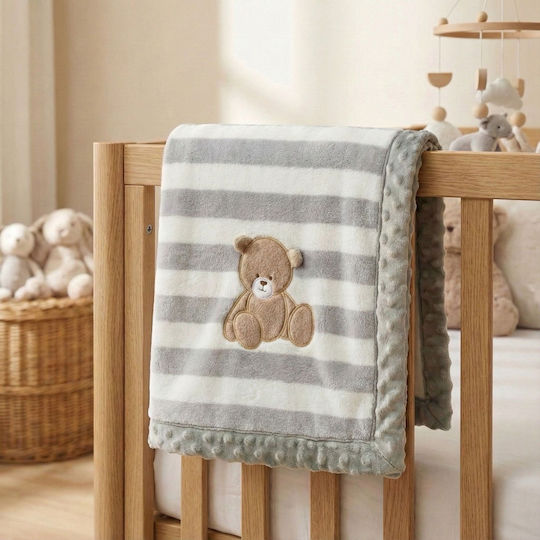 Olia Home Decke Gray 100x150cm