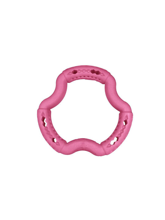 Vadigran Ring Spielzeug Hund aus Gummi Rot 1Stück