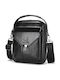 Leather Men's Bag Shoulder / Crossbody Black