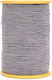 Elastic Sewing Cord 0.45 Mm Rubber Tape Label Coating Core Elastic Thread Gray