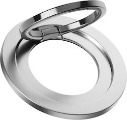 Max Excell Magsafe Ring Holder Iphone Magnetic Rotatable Silver