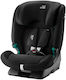 Britax Romer Evolva Fix Καθισματάκι Αυτοκινήτου i-Size με Isofix Μαύρο