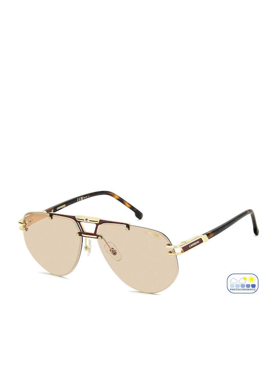 Carrera Men's Sunglasses with Gold Metallic Fra...
