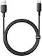 Pudding Schnelles Laden Datenkabel Smartphone USB zu USB Typ-C 3a 2m Schwarzes