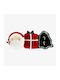 SteweHome Weihnachtliche Servierschale Rot – 27.4x4.4x11 cm