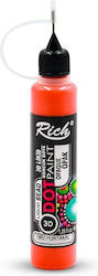Rich 40ml 3d Dot Paint Orange