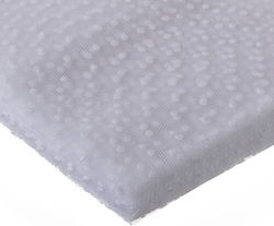 French Polka Dot White Tulle 14x14
