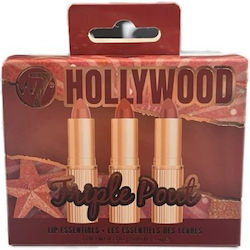 W7 Cosmetics Hollywood Triple Pout Make-up-Set 3Stück