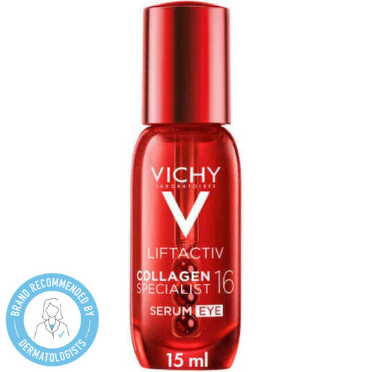 Vichy Liftactiv Anti-aging Serum Eyes with Peptides & Collagen for Radiance & Firming 15ml