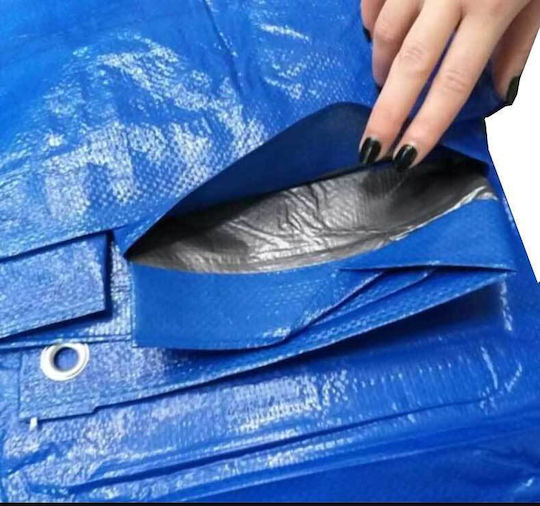 Chios Hellas Wasserdicht Plane 120gr/m² 5x3m. Licht Typ Blau