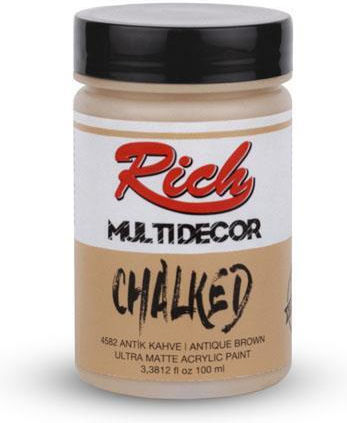 Rich Chalk Paint 100ml 3642 Antique Brown