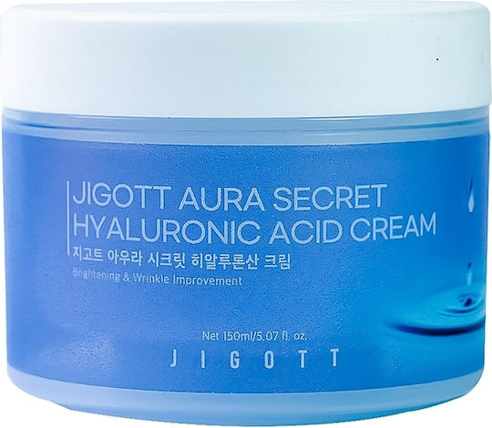Jigott Hyaluron Aura Secret Ενυδατική Κρέμα Προσώπου με Υαλουρονικό Οξύ 150ml
