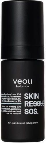 Veoli Botanica Skin Rescue SOS Cremă Hidratantă de Față cu Canabis și Centella Asiatica 30ml