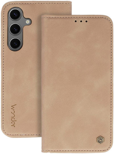 Wonder Back Cover Δερματίνης / Σιλικόνης Καφέ (Galaxy S26 Ultra)