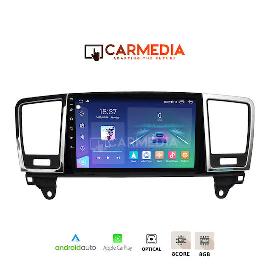 Carmedia Ηχοσύστημα Αυτοκινήτου για Mercedes-Benz GL Class 2013 (Bluetooth/USB/WiFi/GPS/Apple-Carplay/Android-Auto) με Οθόνη Αφής 12.3"