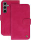 Wonder Wallet Synthetic Leather / Silicone Fuchsia (Galaxy S26 Ultra)