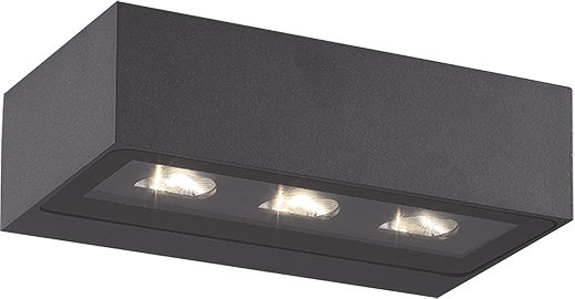 Zambelis Lights Стенно Външно Осветително Тяло LED IP54 с Топло бяло Светлина