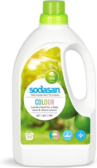 Sodasan Lichid Detergent pentru Culori, Alb & Lână Haine