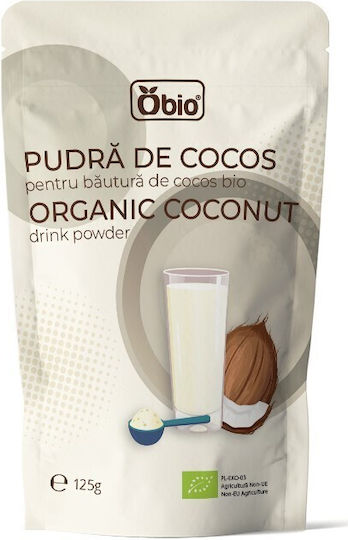 Pulbere Organică de Băutură de Cocos 125g Obio