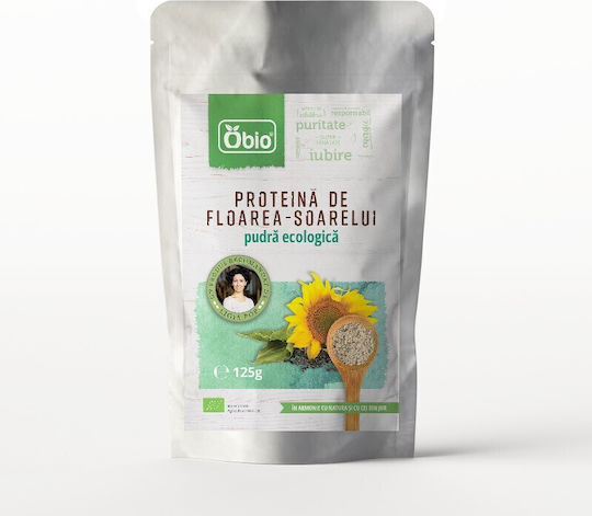Pulbere Proteică Organică de Floarea-soarelui 125g Obio