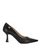 Leather Black High Heels