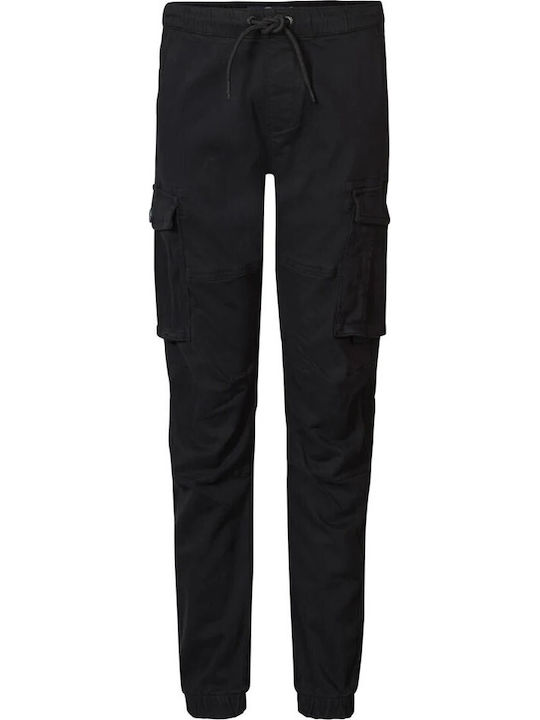 Petrol Industries Trousers Cargo Elastic Black