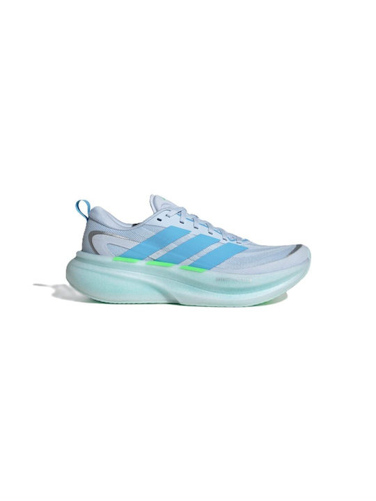adidas gazelle silver green womens adidas Women's Supernova Rise 3 Blue Aqua Lime JR7376 9