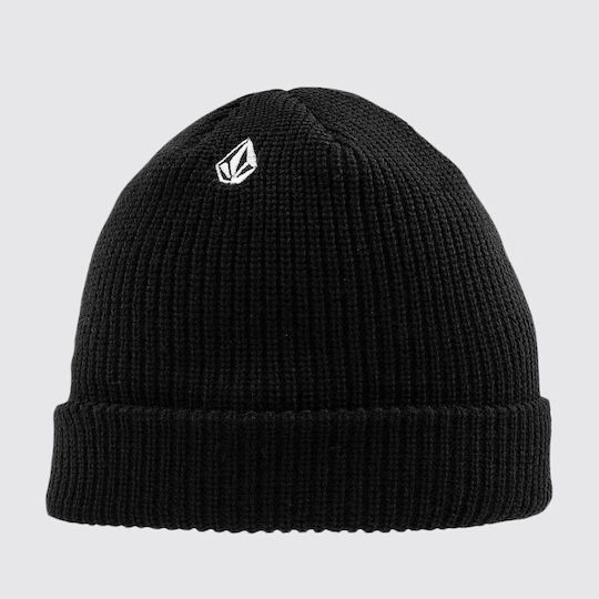 Beanie Männer Beanie Gestrickt in Schwarz Farbe