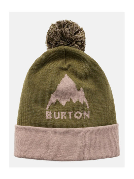 Recycled Beanie Ανδρικός Σκούφος Πλεκτός σε Πράσινο χρώμα