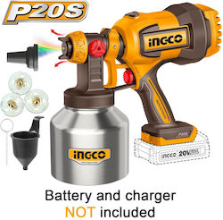 Ingco CSGLI20041 Ηλεκτρικό Πιστόλι Βαφής 20V Solo