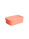 Zingies Microwave Silicone Lunch Box Beige 700ml