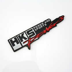 Metallic Hks Car Sticker