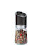GTSA Manual Set Spice Mills made of Glass in Black Color 6.5cm 6pcs