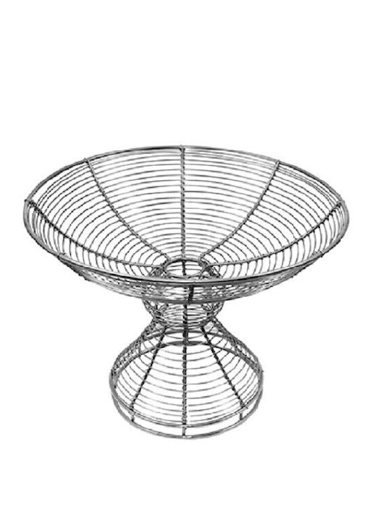Morini Fruitieră Inox Argintiu 30x30buc