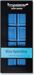 Ciocolată Organică Cu Spirulină Albastră 60g Benjamissimo