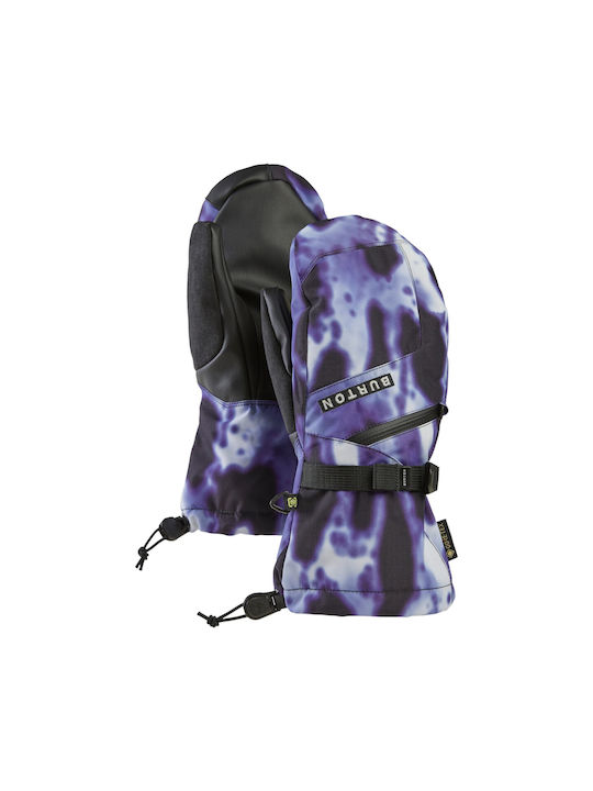 Burton Mittens Γυναικεία Γάντια Σκι & Snowboard με Μεμβράνη Gore-Tex Μωβ